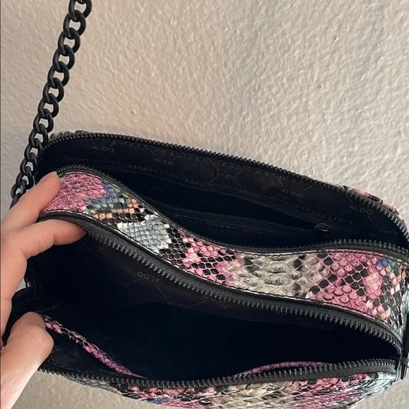 💗 NEW! Aldo Snake Print Crossbody Bag - Picture 10 of 10